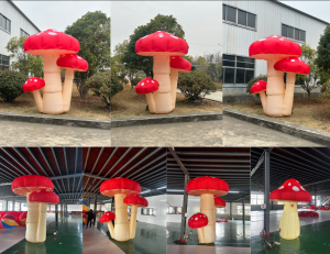 蓝天牌充气蘑菇造型气模