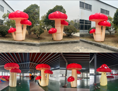蓝天牌充气蘑菇造型气模